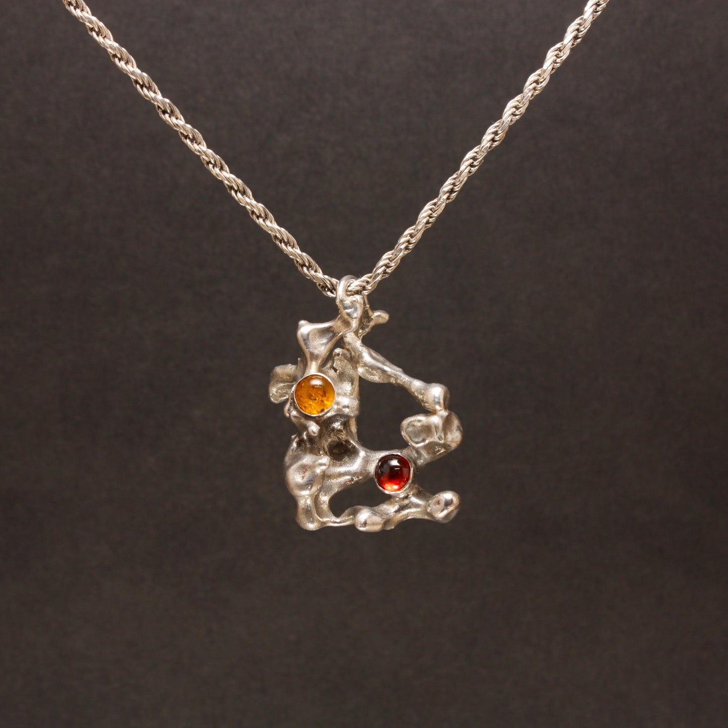 Abstract-Water-Cast-Necklace