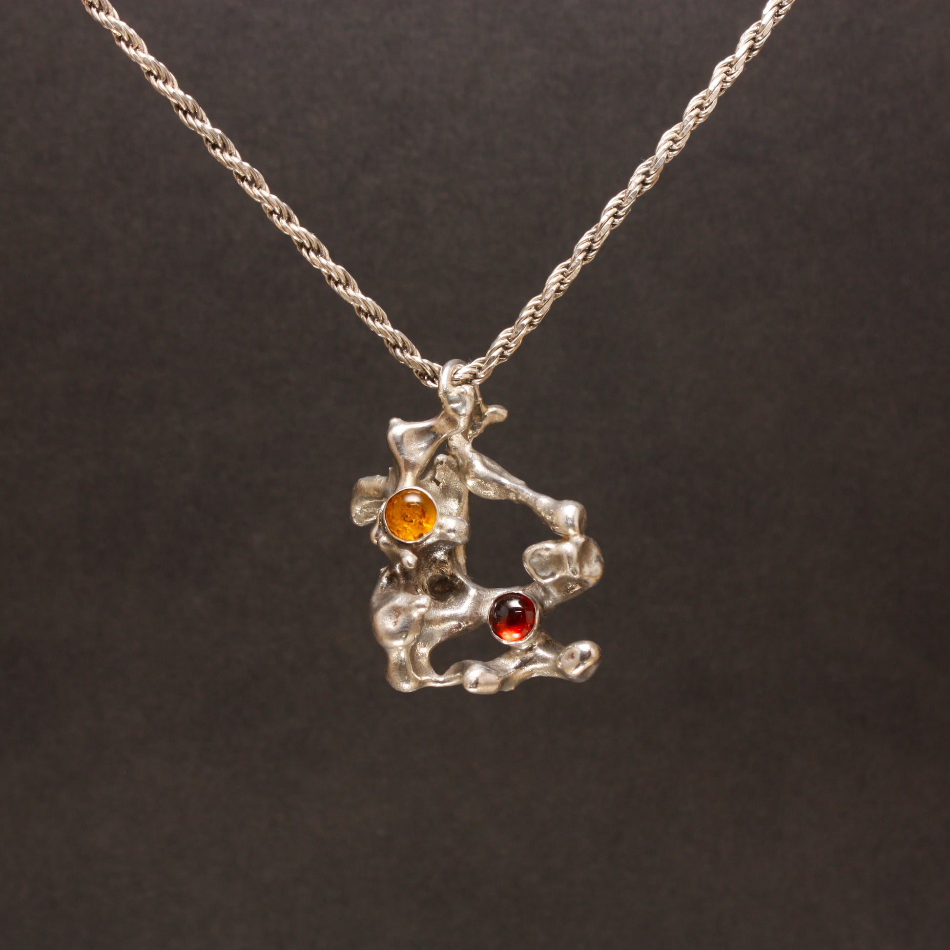 Abstract-Water-Cast-Necklace