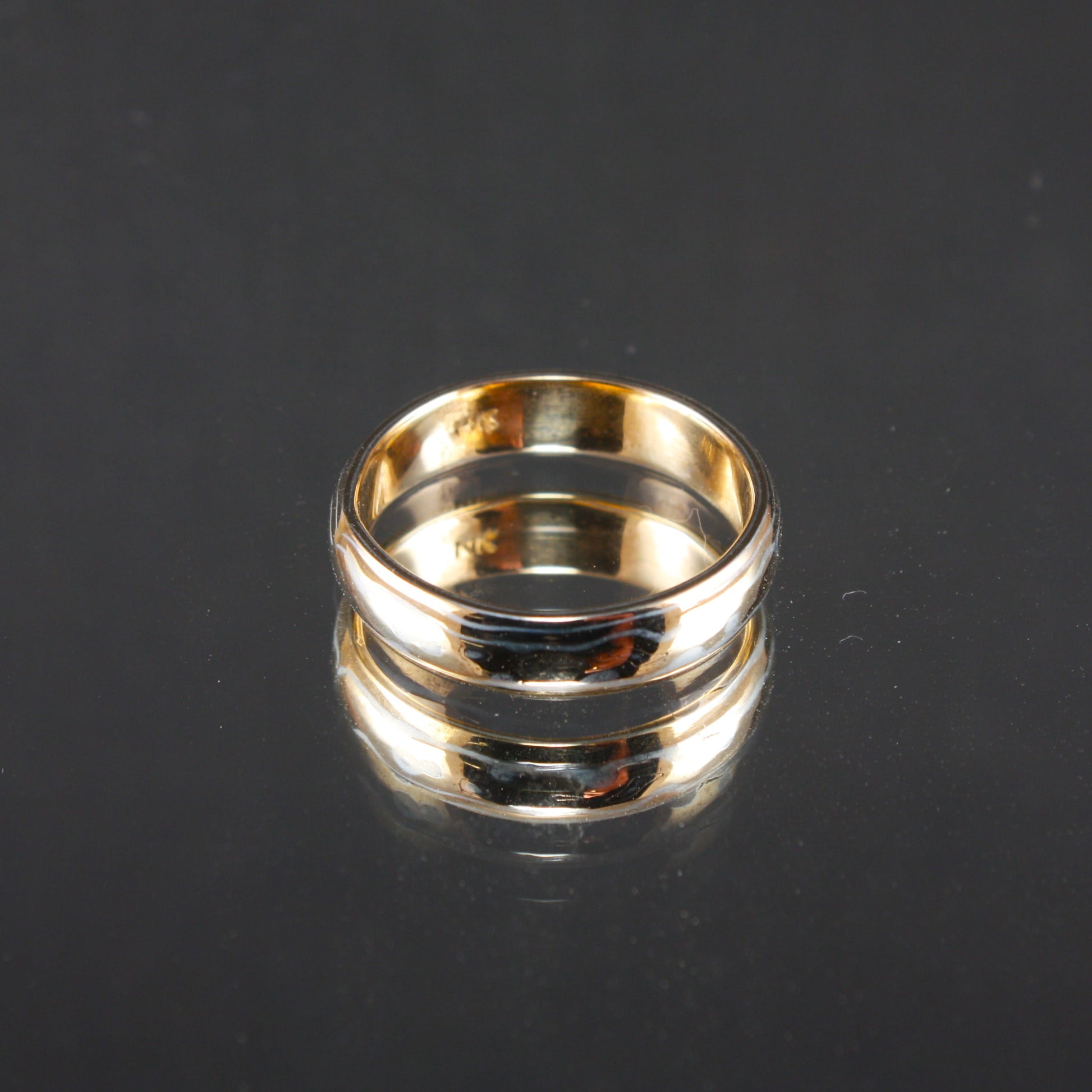 Gold Mokume Gane Ring