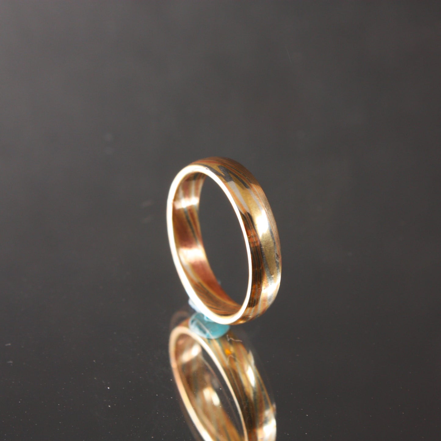 Mokume-Gane-Ring