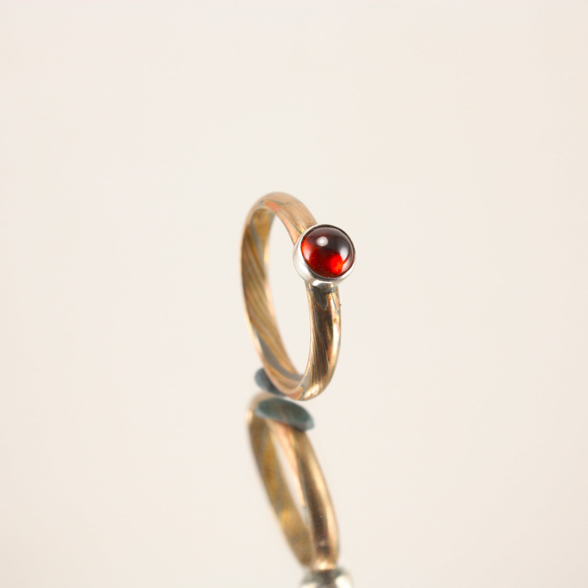 Mokume-Ring-with-Garnet