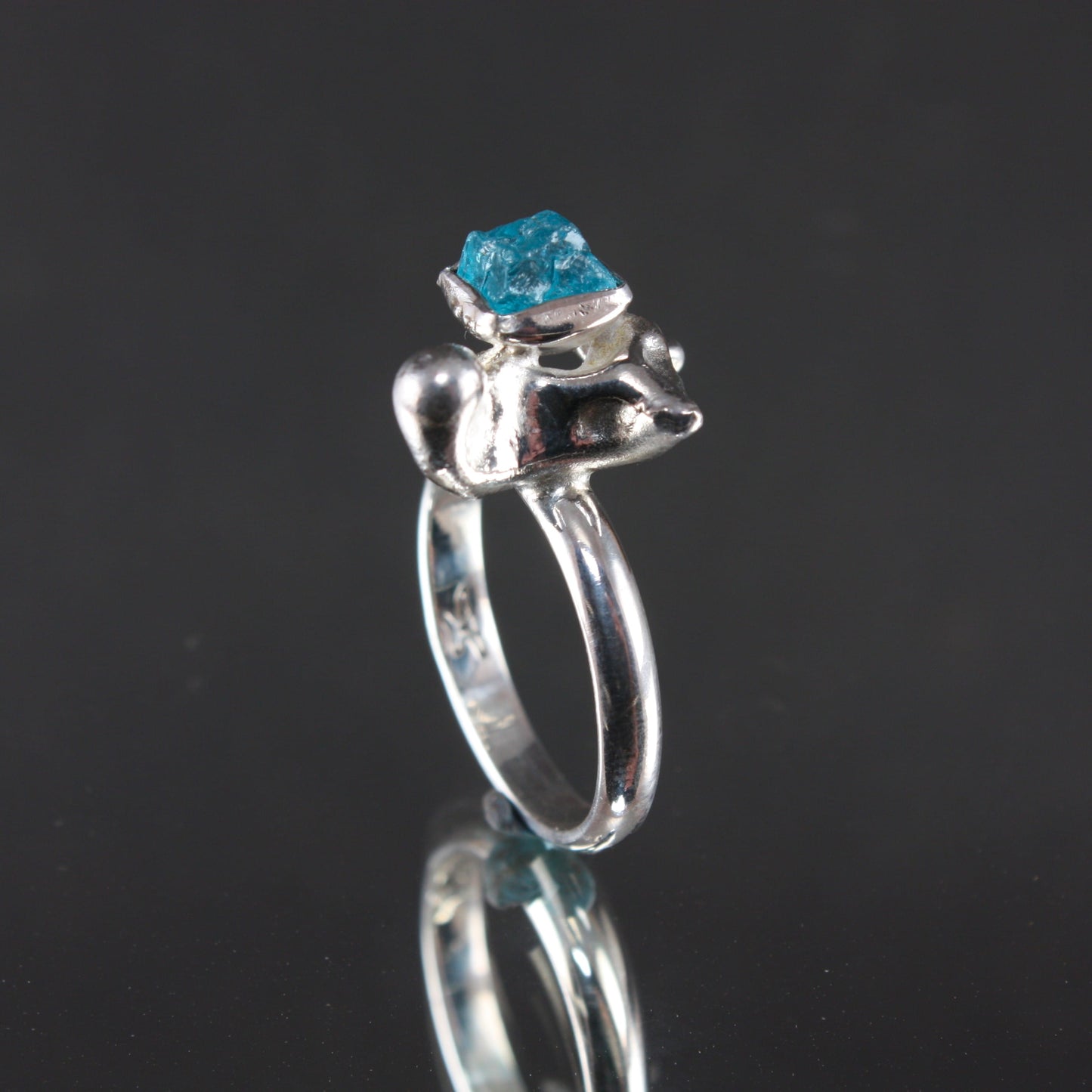 Raw-Apatite-Water-Cast-Ring