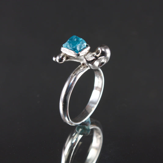 Raw-Apatite-Water-Cast-Ring