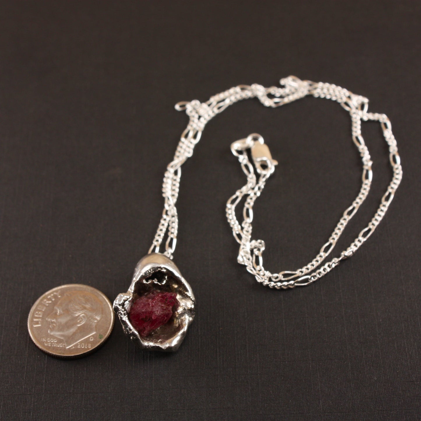 Raw-Spinel-Necklace