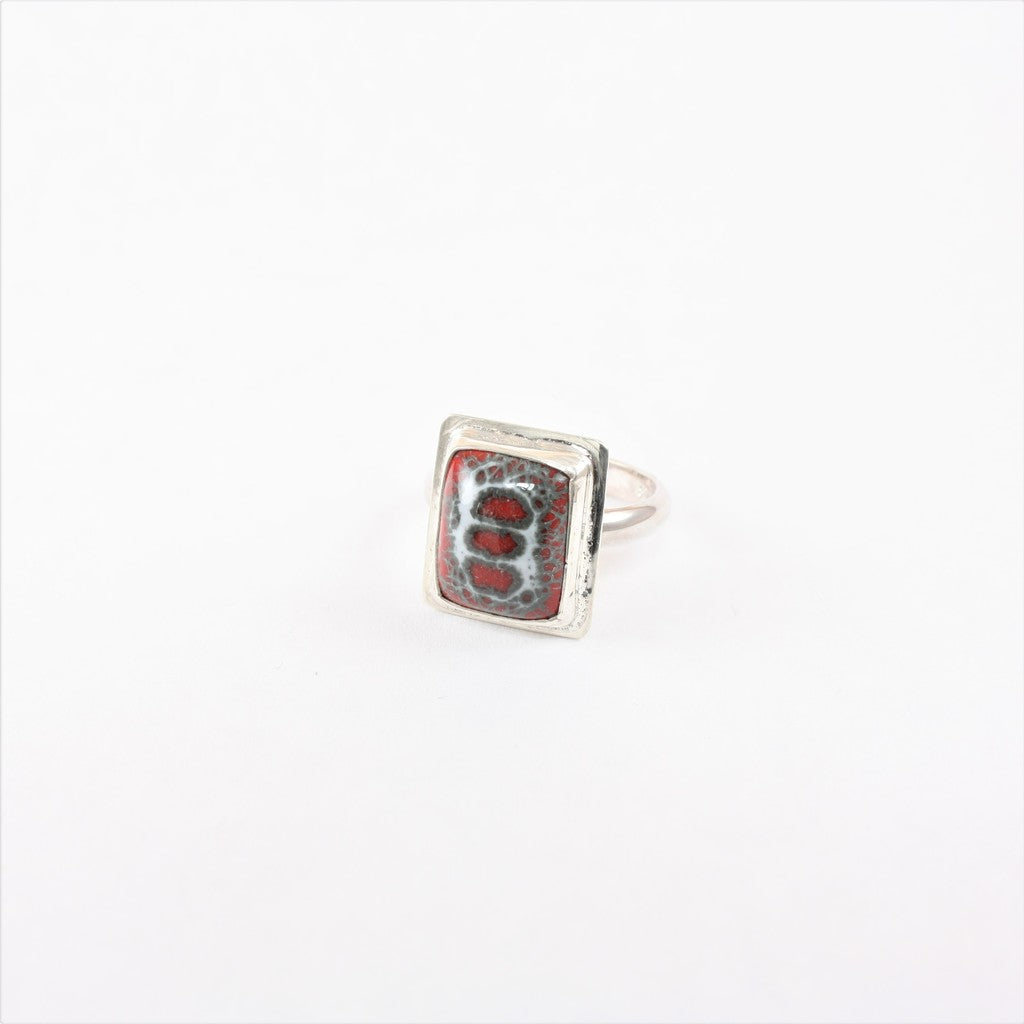 Red-Crackle-Enamel-Ring
