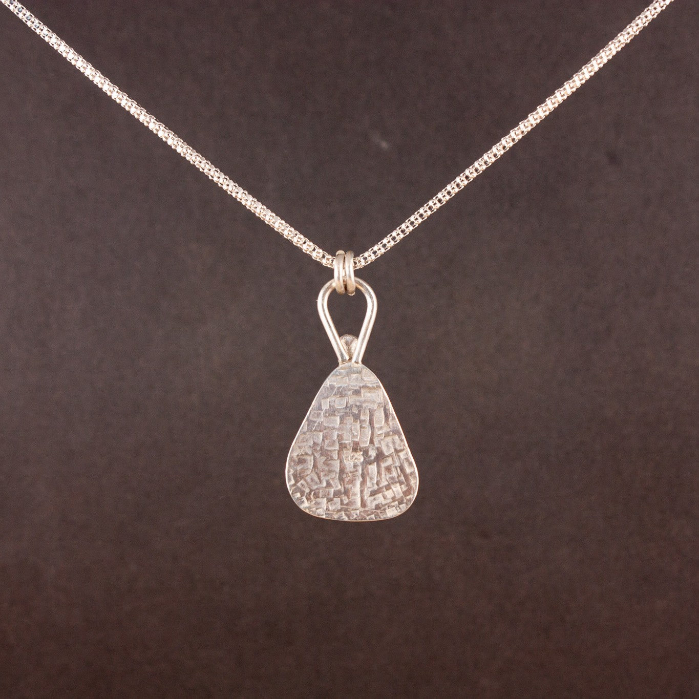 aqua sea glass necklace...