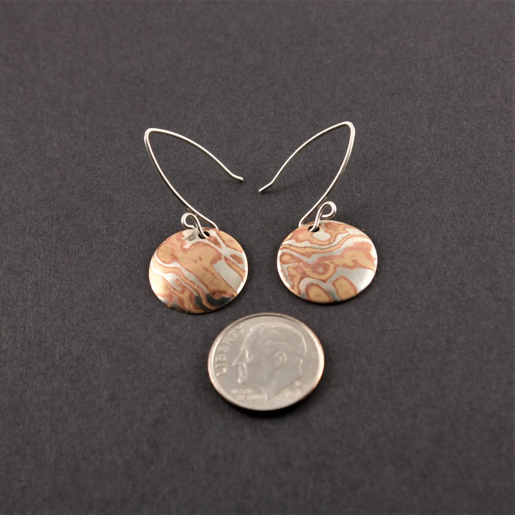 Little-Round-Mokume-Earrings
