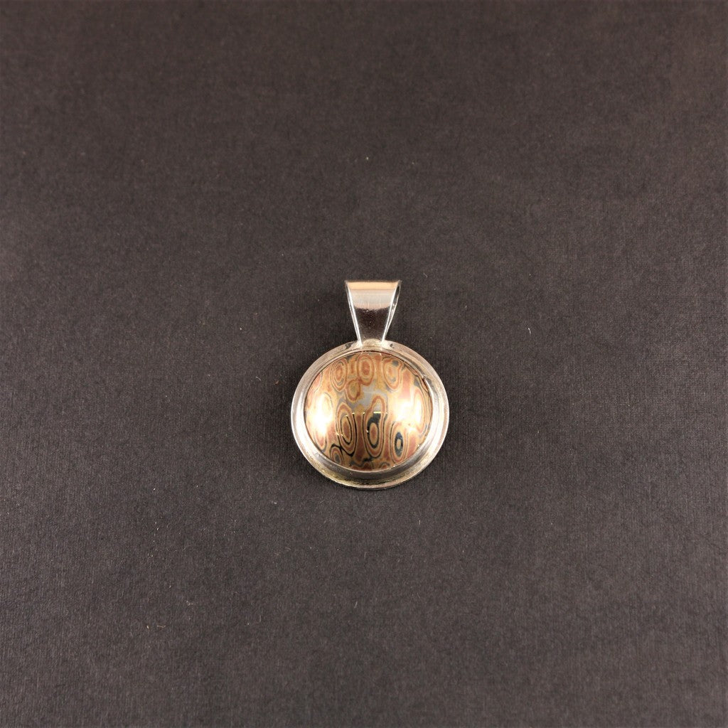 Mokume-Gane-Pendant