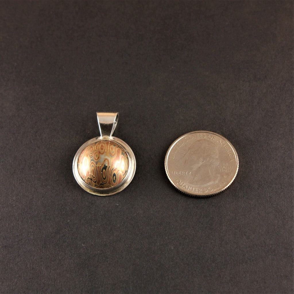 Mokume-Gane-Pendant