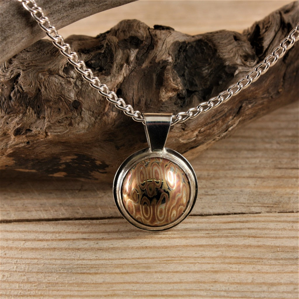 Mokume-Gane-Pendant