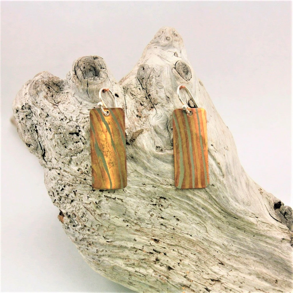 Mokume-Gane-Rectangular-Earrings-PE-01-a
