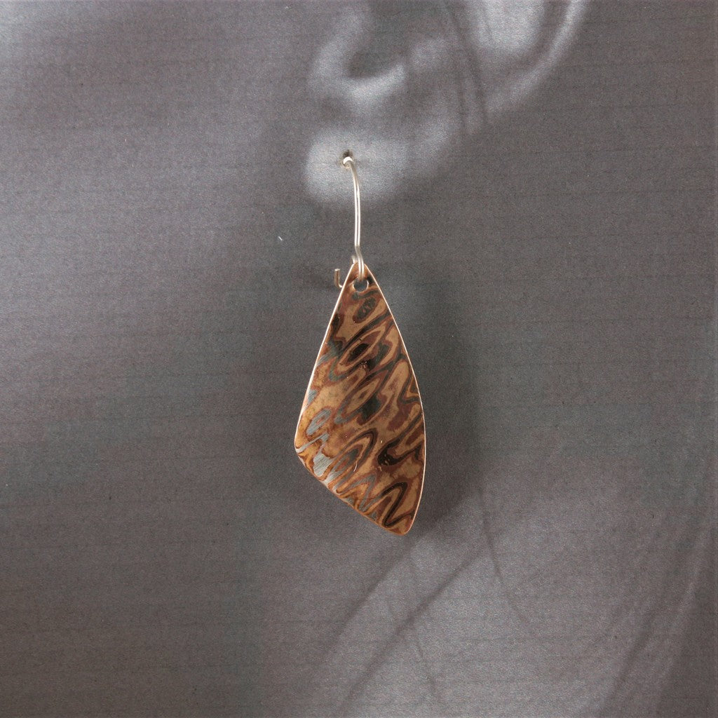 Mokume-Gane-Wing-Earrings
