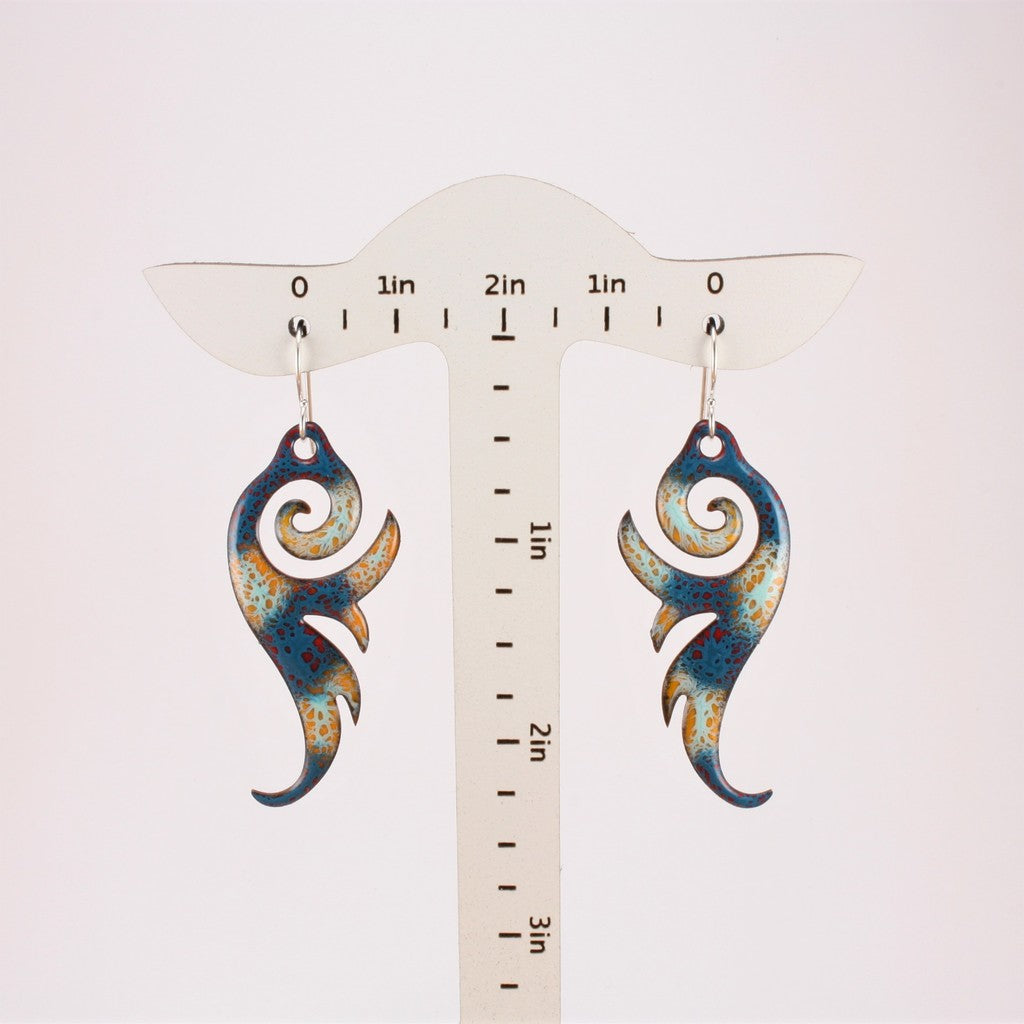 Orange-Blue-Feather-Earrings-b