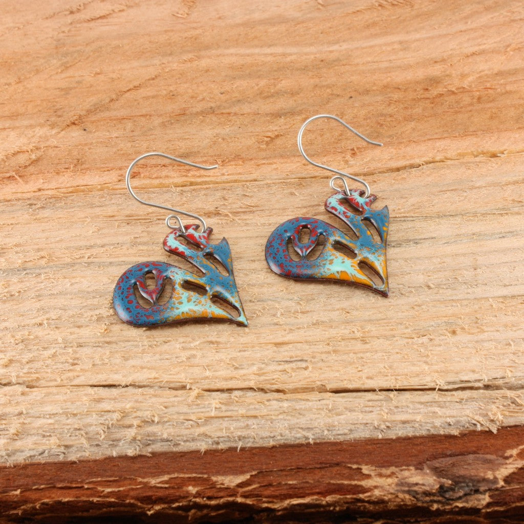 Orange-Blue-Heart-Earrings-a
