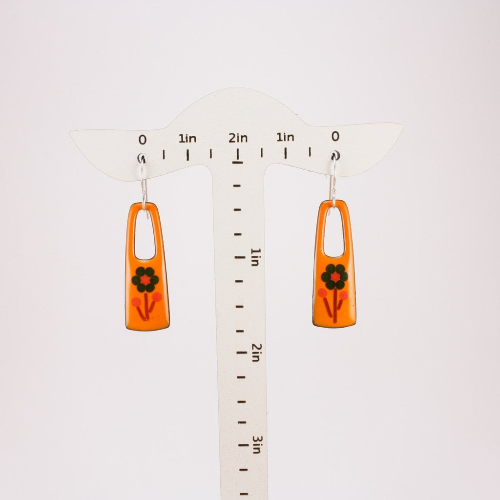 Orange-Flower-Drop-Earrings-b