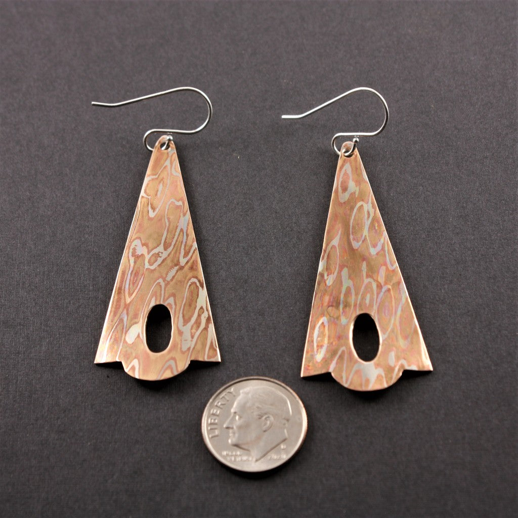 Pendulum-Mokume-Gane-Earrings