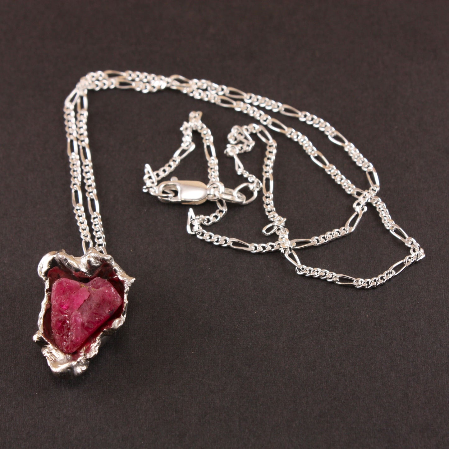 Water Cast with Pink Spinel