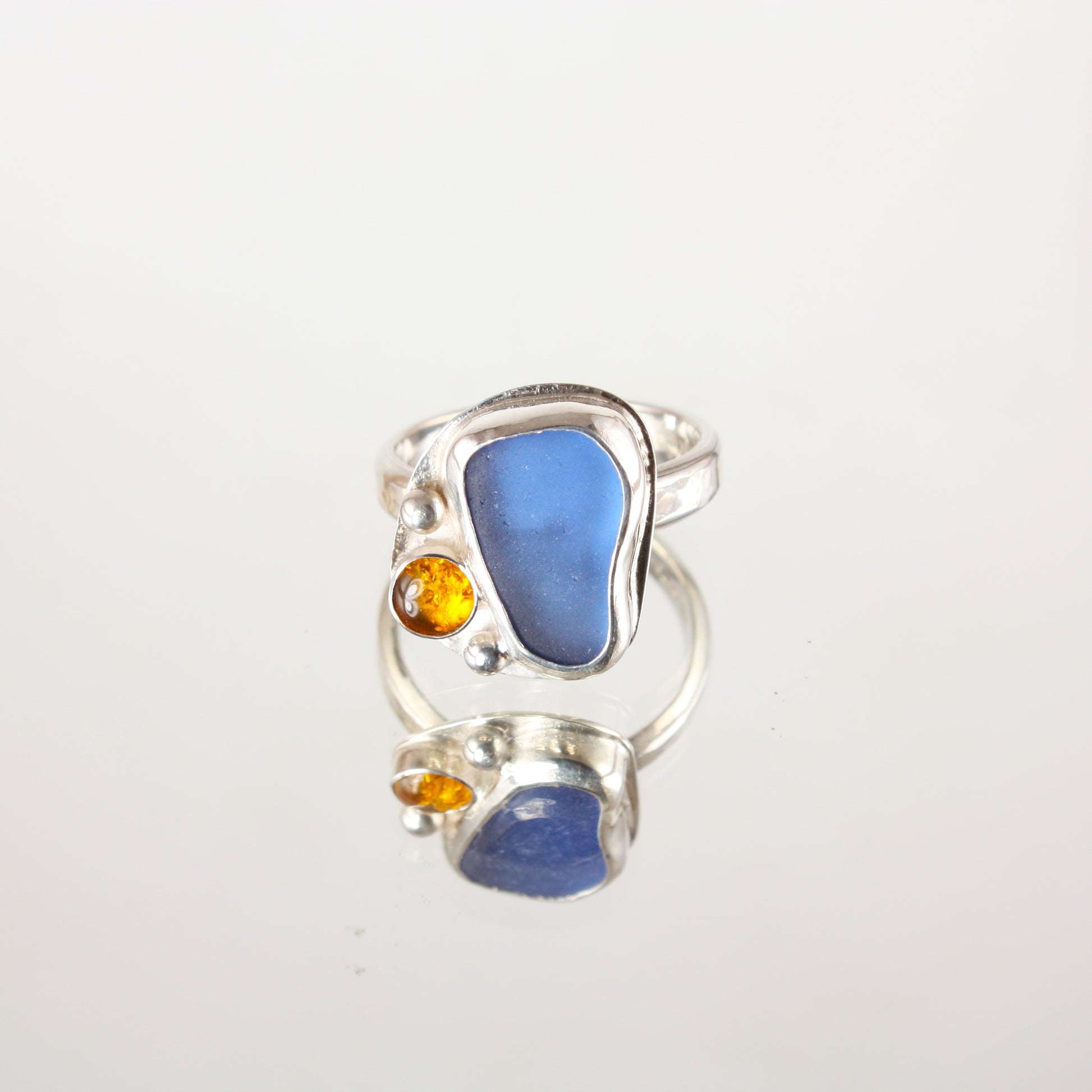 amber-and-aqua-sea-glass-ring