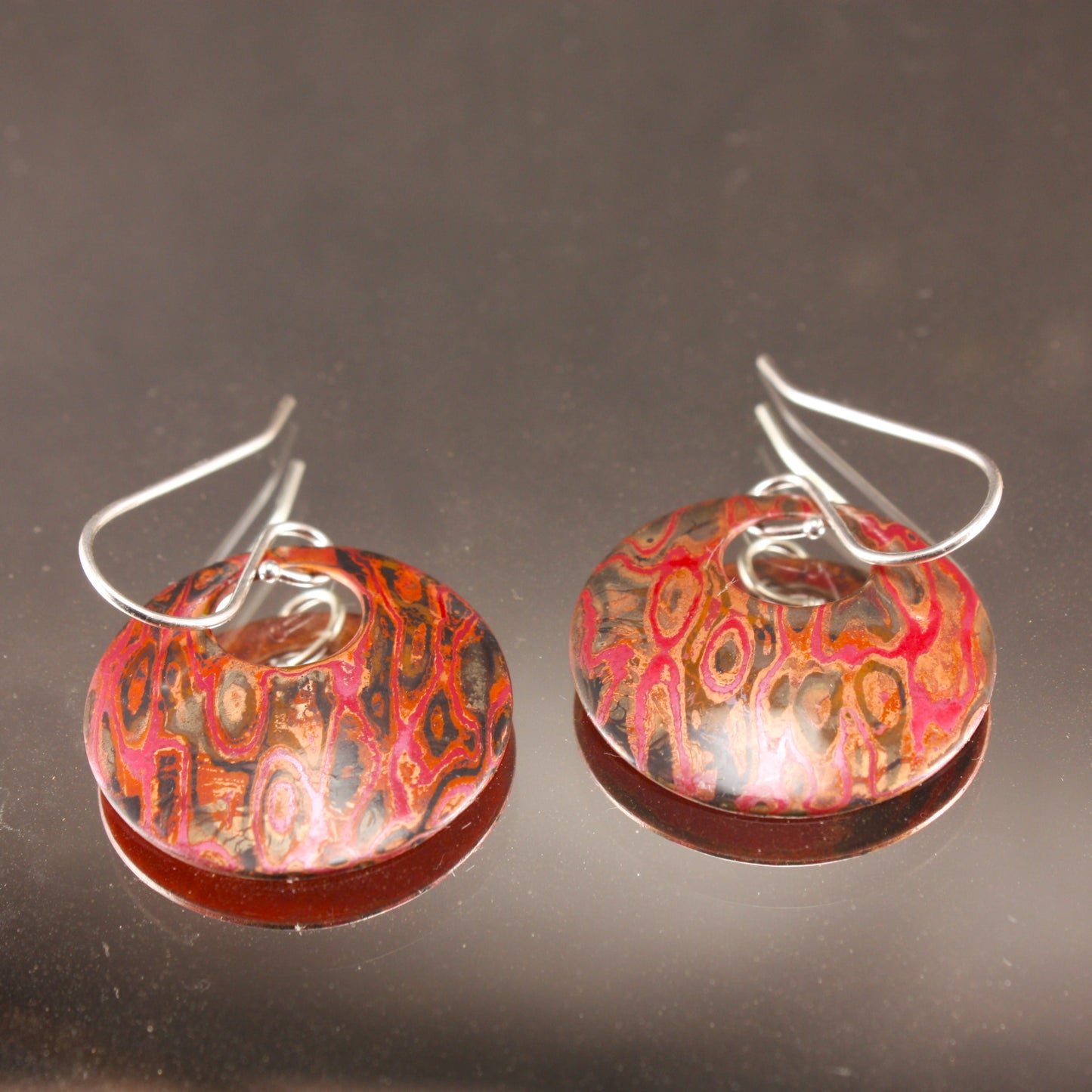 Round-mokume-earrings-with-hido-patina