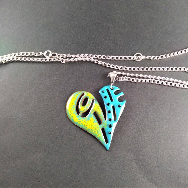 Blue-And-Yellow-Love-Heart-Necklace-3