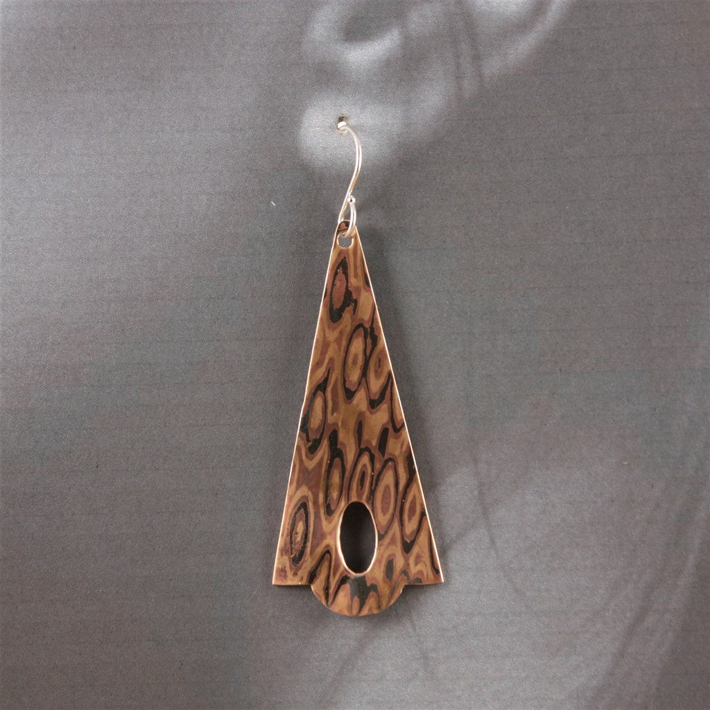 Pendulum-Mokume-Gane-Earrings